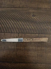 Vtg Hanford Forge Stainless Serrated Curved Grapefruit Knife