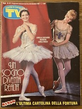 TV Sorrisi e Canzoni 1987 *51 Lorella Cuccarini Fracci Umberto Tozzi