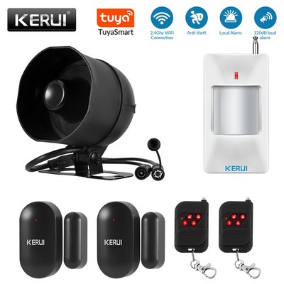 KERUI Wireless Home Shop Alarm Security System Alert Garage Burglar Door Sensor