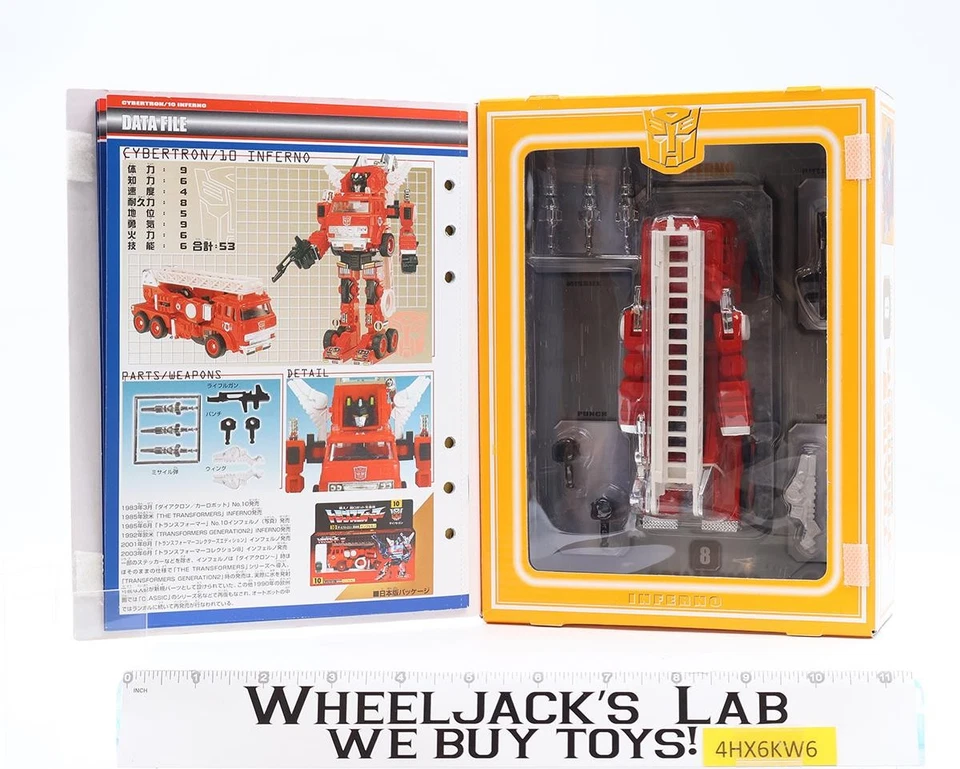 Inferno Transformers Collection #8 Takara Reissue 2003 MISB NEW - Image 3 of 4