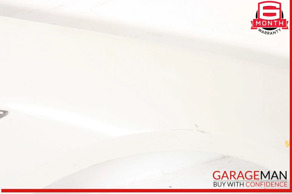 12-18 BMW 640i 650i Front Right Passenger Side Fender Panel White OEM - Image 3 of 4