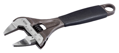Bahco 6 Zoll Verstellbarer Schraubenschlüssel schmale Backen extra breit 32 mm Backenkapazität - 9029-T