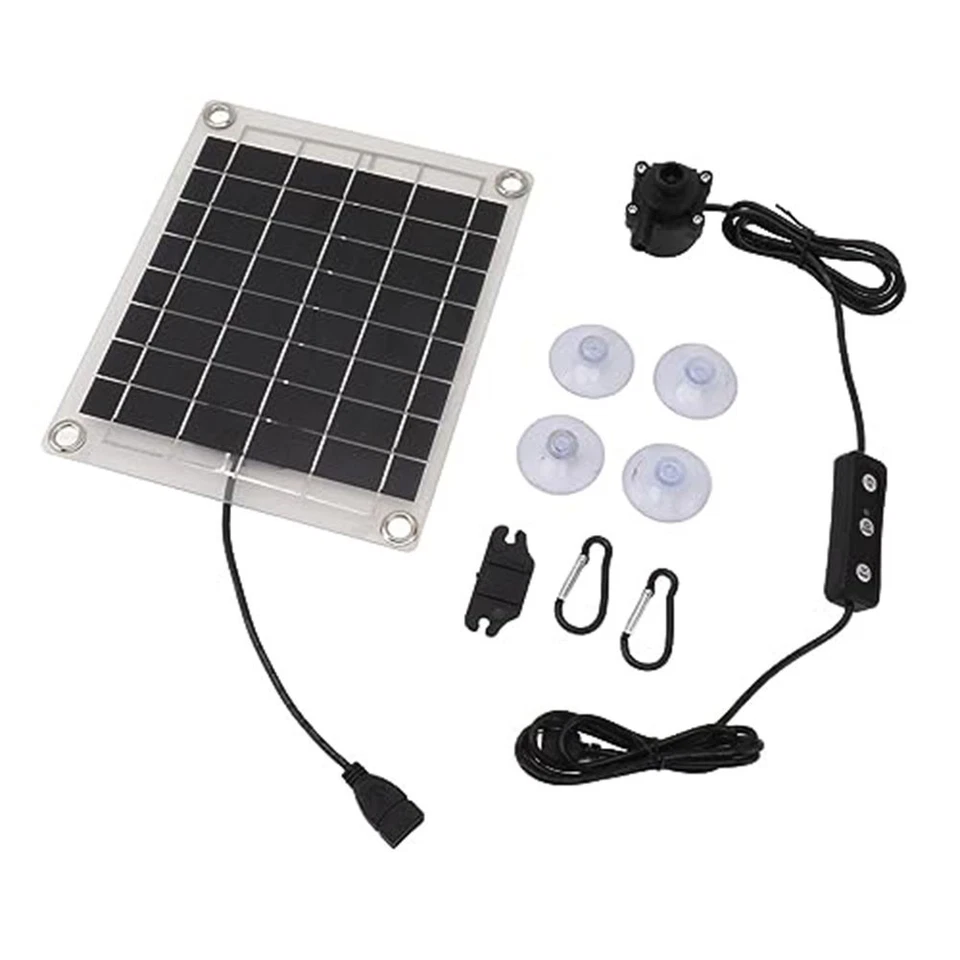 Solar Water Pump Kit with Adjustable Water Volume High Efficiency Solar Power