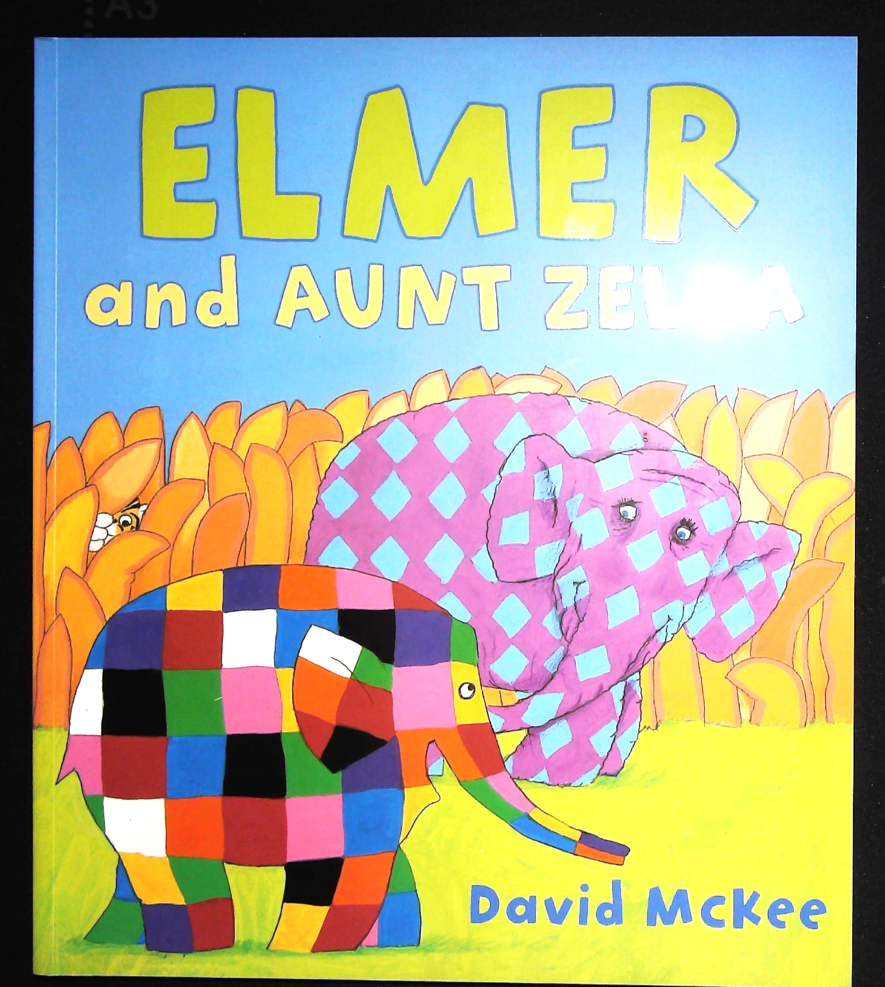 Elmer and Aunt Zelda David McKee Book New - Elmer Elephant Bedtime Story Book