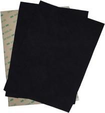 Stick-on Suede Friction-reducing Dance Soles for, Easy pivoting and Black