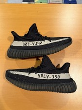 Taglia 8,5 - Scarpe da ginnastica Adidas Yeezy Boost 350 V2 Oreo nero bianco BY1604