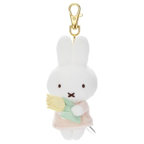 K*G様 レア ミッフィー マスコットmiffy Miffy Plush Keychain Yellow Tulip Thank You Mascot 15cm Dick Bruna