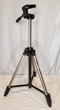 Velbon CX-540 Tripod w/Pan Tilt Head Quick Release Plate Adjustable Camera Stand
