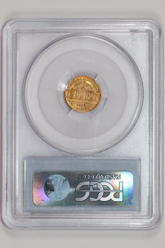1917 MCKINLEY GOLD COMMEMORATIVE DOLLAR PCGS MS63 - Image 2 of 2