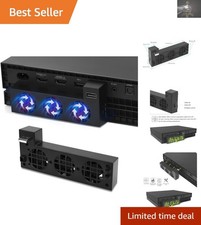 Efficient Xbox One X Cooling System with 3 Fans  USB Port - Essential Accessory