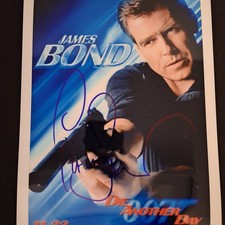 James Bond Autogramm Pierce Brosnan mit COA