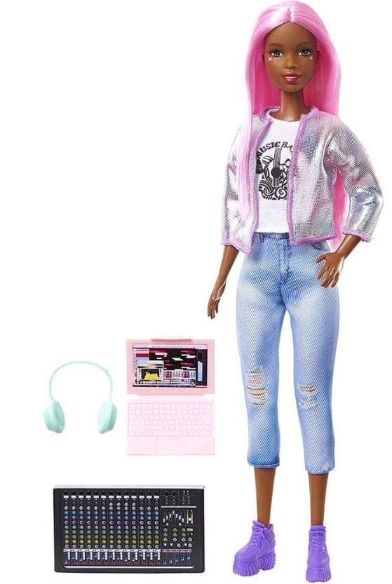 Barbie Doll music producer accessories pink hair GTN78 | eBay