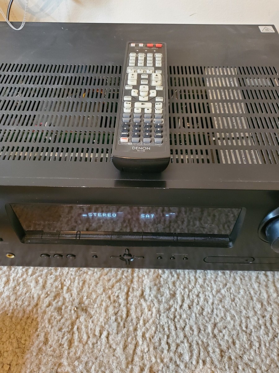 Denon AVR-1611 Receiver With Microphone & Remote~ TESTED | eBay