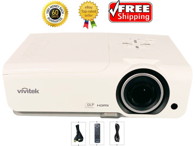 ViviTek D967-WT DLP Projector Professional Large Venue 5500 ANSI 1080p HDMI