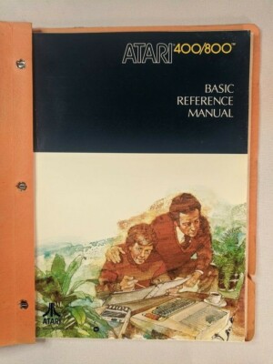 Vintage Atari 400/800 Basic Reference Manual | eBay