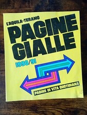 Elenco Pagine Gialle L'Aquila Teramo - 1990/91