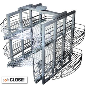 kitchen corner pull out carousel