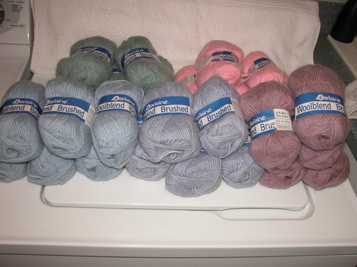 Darlaine’s Woodblend Brushed Afghan yarn kit with instructions, Vintage - Picture 2 of 6