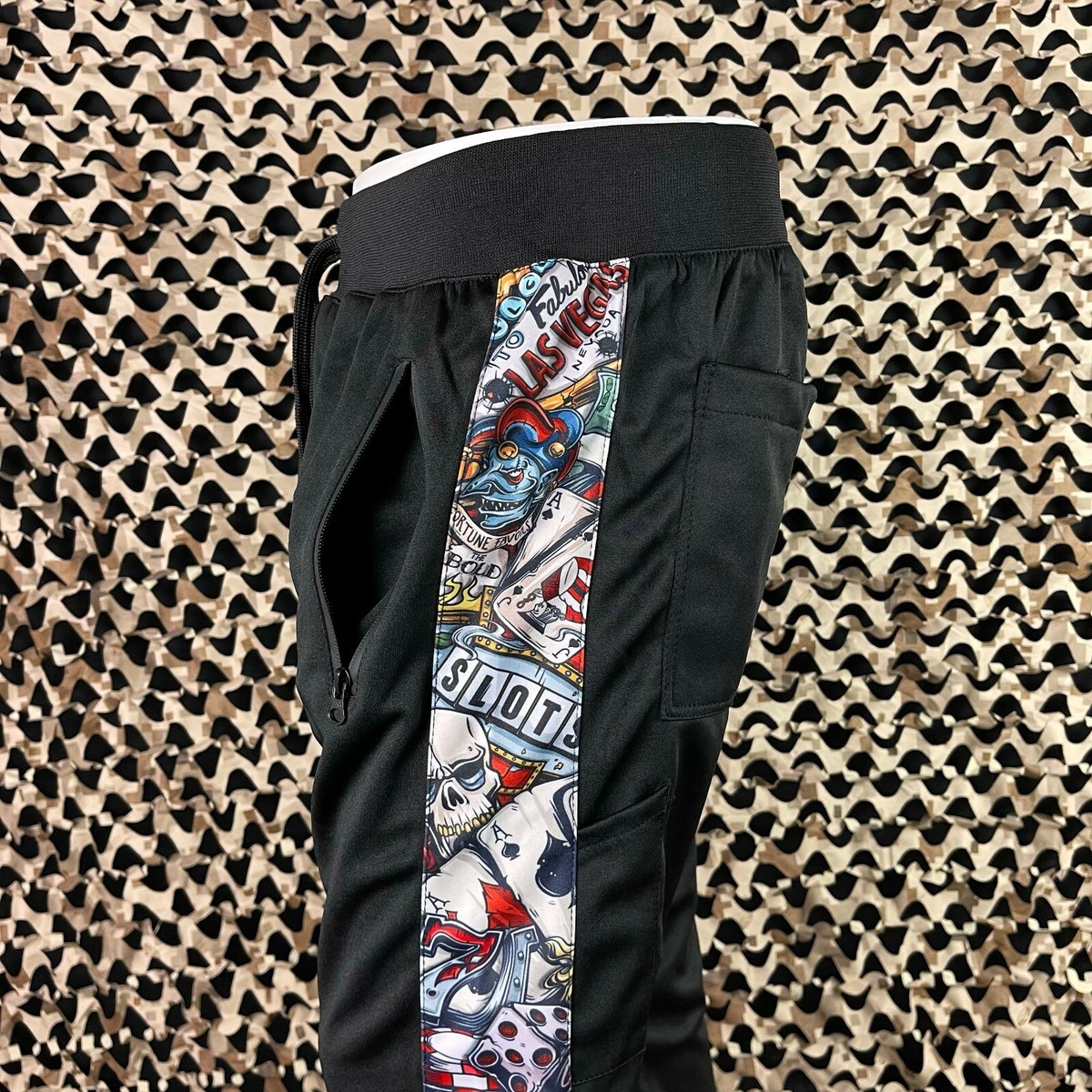 Pantalon de paintball Empire Lounger NEUF (ajustement jogger) - drapeau
