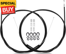 1 Pair Bike Brake Cable Set,Front and Rear Brake Cable,Universal Standard Bicycl