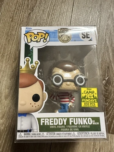 SDCC STICKER 2023 CAMP FUNDAYS FREDDY AS WALDO 850 PCS RARE