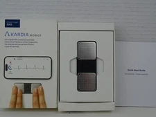 AliveCor KardiaMobile Personal EKG ECG 1-Lead Monitor Black Used AC-009-UA-C