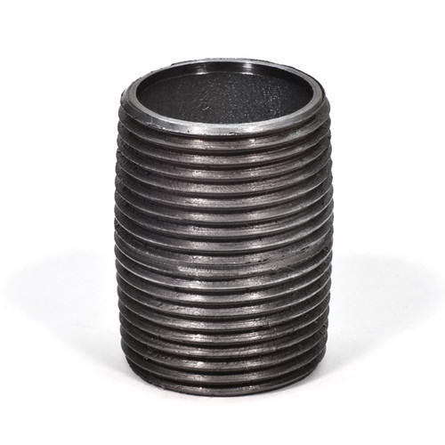 3/4" GALVANIZED STEEL CLOSE NIPPLE fitting pipe npt x CLOSE malleable iron