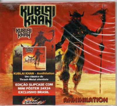 KUBLAI KHAN Annihilation CD special slipcase