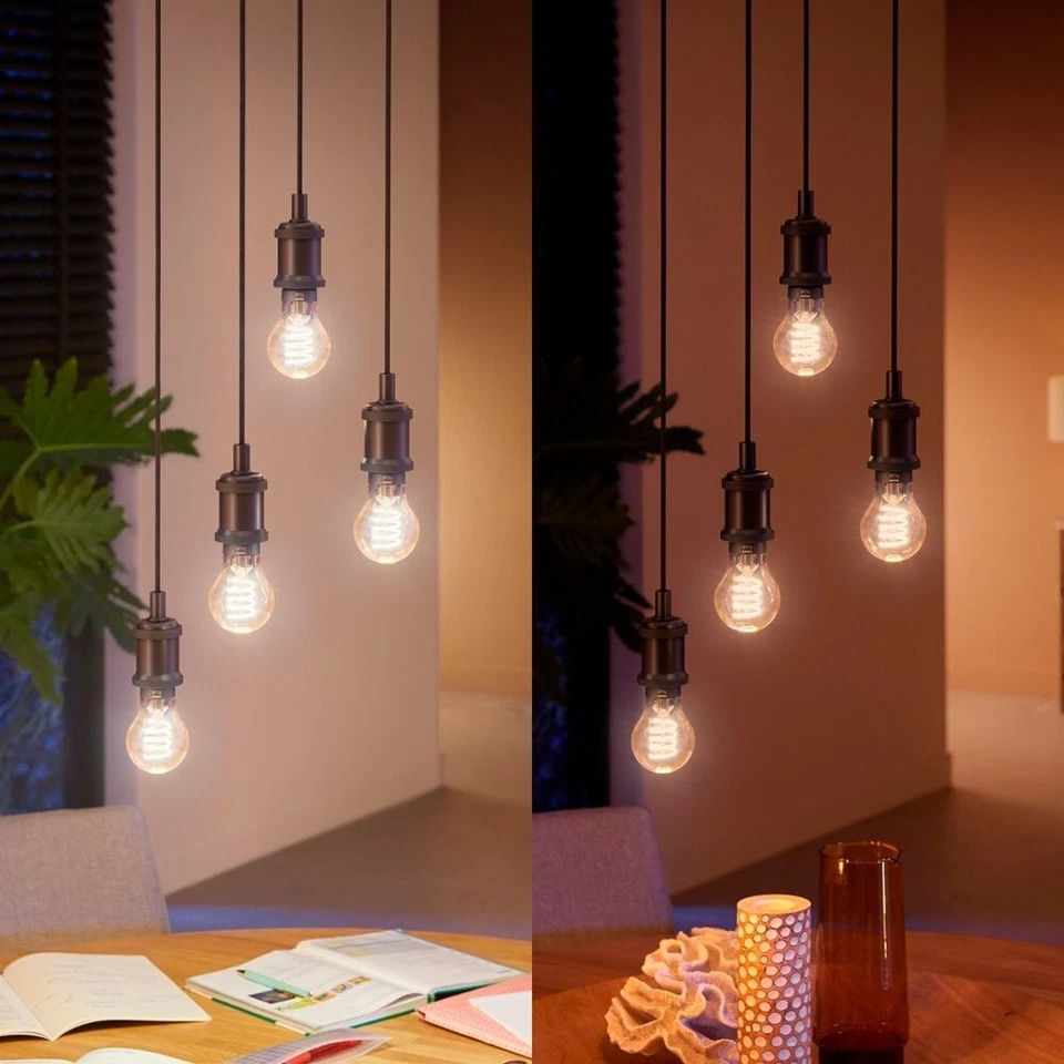 Philips Hue White Ambiance Filament A19 Bluetooth Smart LED Bulb - Image 3 of 4