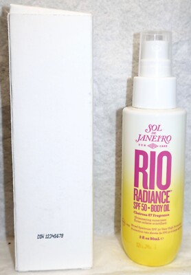 Sol de Janeiro Rio Radiance Cheirosa 87 Scented Sunscreen Body Oil 3 Oz SPF 50