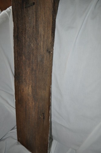 Primitive/Farmhouse HP Vintage Reclaimed Wood Shingle / Birdhouse Butterflies - Picture 11 of 11