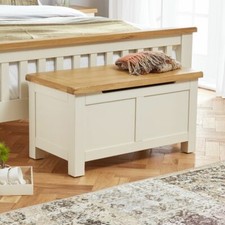 Painted Blanket Box Cotswold Cream Bedroom Storage Furniture