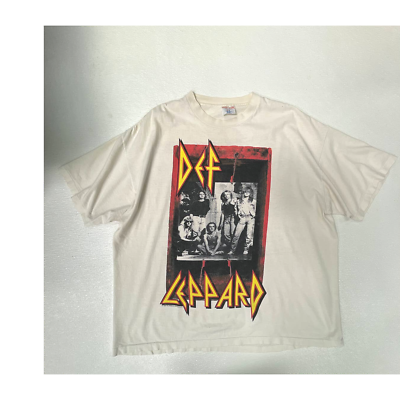 VTG Def Leppard Concert Tee 1993 Never Ending Weekend Tour Vintage