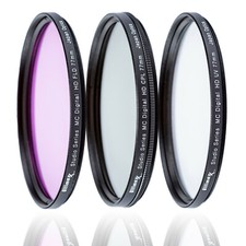 ULTIMAXX 3pcs 77mm CPL UV FLD Case Kit for Pro Lenses - Brand New