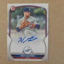 2023 Bowman Nick Nastrini Auto