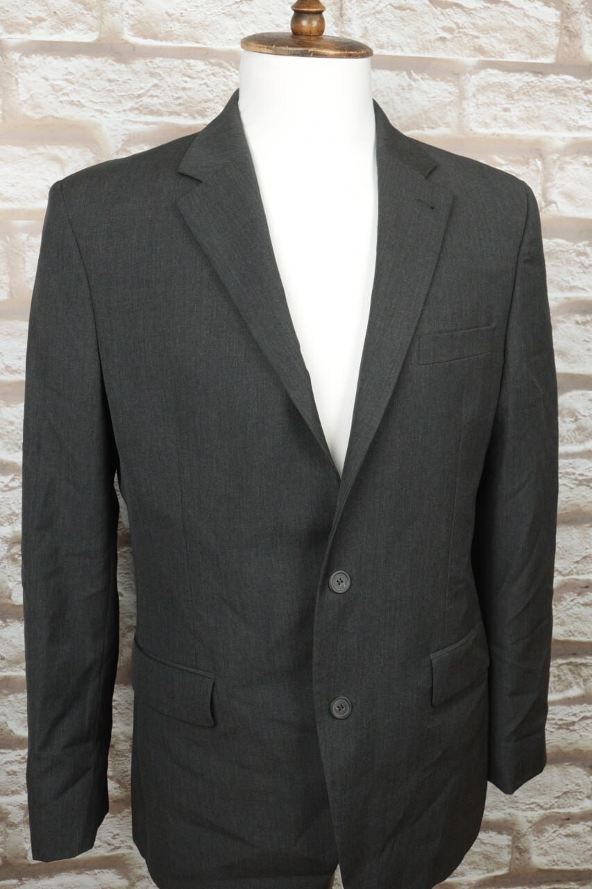 GIVENCHY Gray Wool Two Button Single Breast Blaze… - image 5