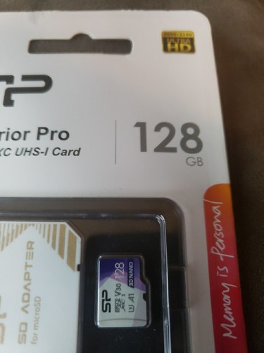 SP Superior Pro 128 GB Micro SDXC Ultra HD Memory Card UHS-I Card - Picture 4 of 13