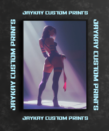 Psylocke X-men Marvel Comic MCU Art Anime Poster Print - No Frame - Picture 2 of 3