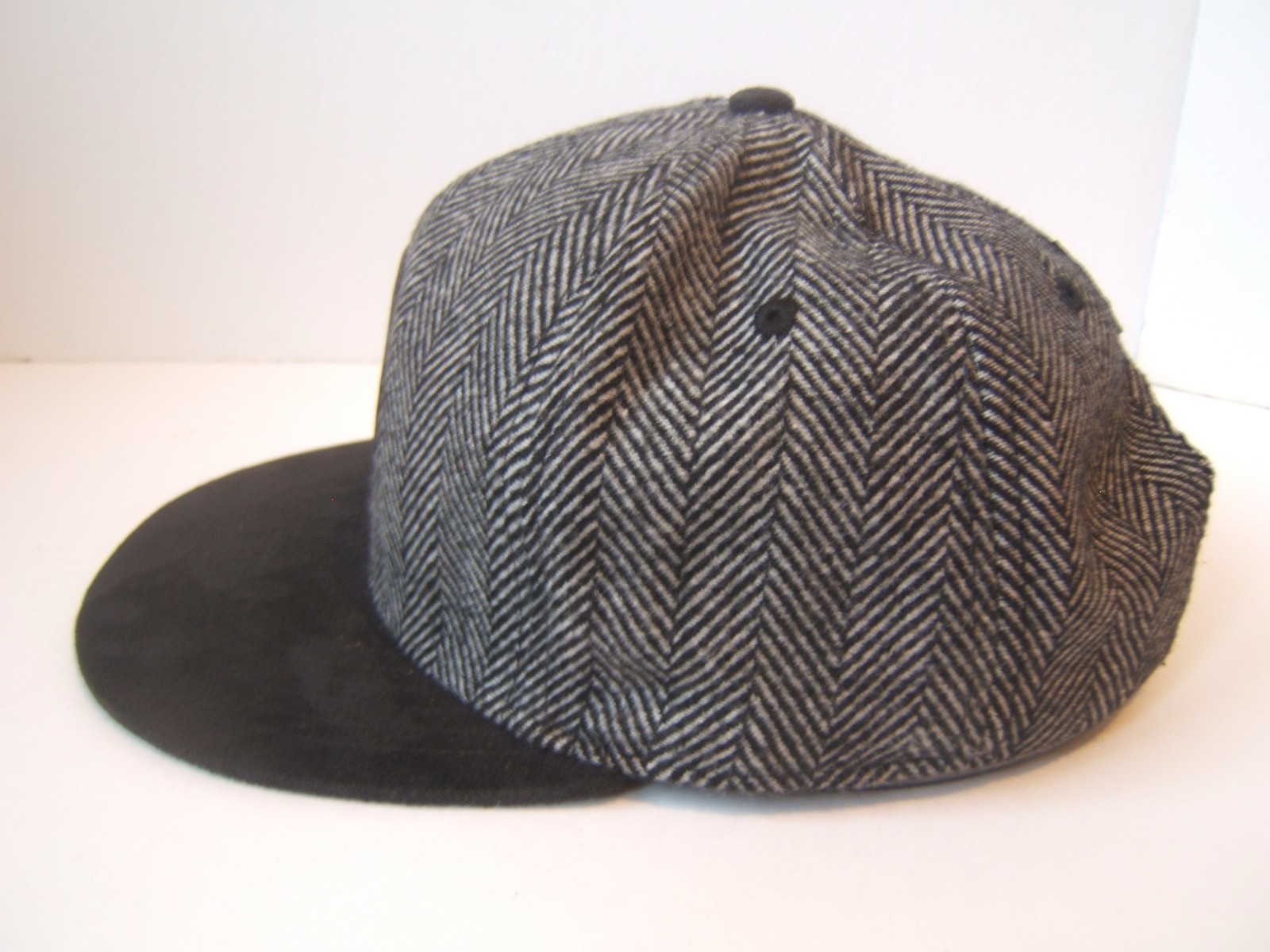 Nightmare Before Christmas Patch Hat Gray Herring… - image 4