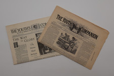 The Youth's Companion June 22 1876 & May 7 1925 Boston Newspapers