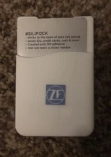 Silipock Cell Phone Wallet - 3M - For ID, Credit Cards, Debit Card - w/ZF Logo