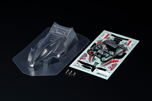 Tamiya 95646 Mini 4WD Jr Body Set Neo-Vqs - Afbeelding 1 van 2