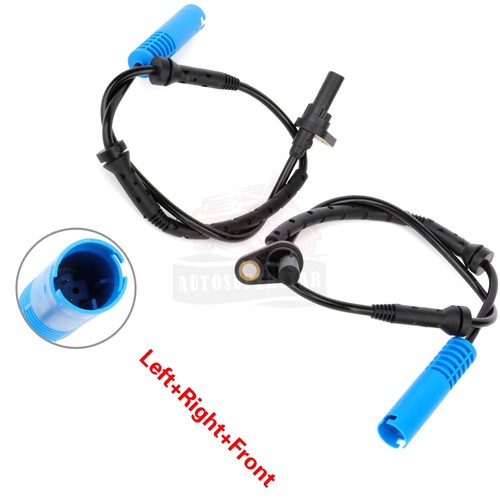 2 pcs Front Driver and Passenger ABS Wheel Speed Sensor For BMW 328i xDrive - Picture 5 of 11
