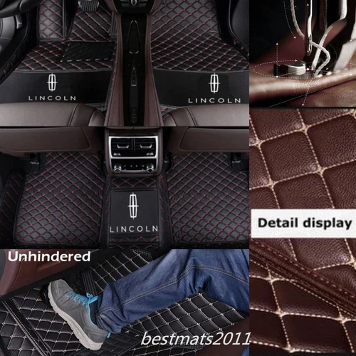 For Lincoln MKC MKT MKS MKX MKZ Continental Car Floor Mats Carpets Waterproof - Imagen 23 de 31