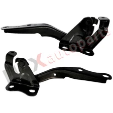 Left Right Pair Hood Hinges for 2009 2010 2011 2012 2013 Toyota Corolla Black