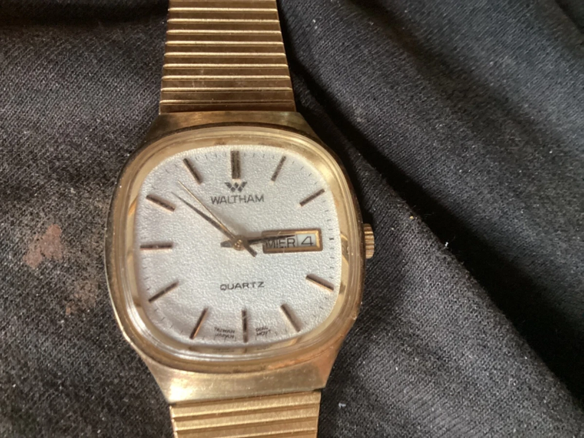 Waltham Gold Filled Case Quartz Wristwatches for sale | eBay