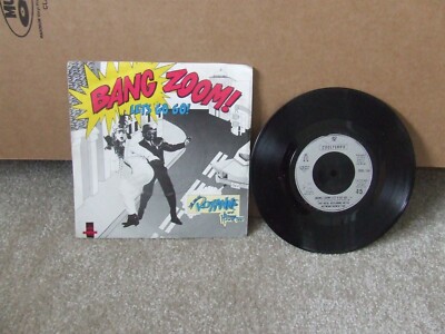 7'' SINGLE PICTURE SLEEVE THE REAL ROXANNE LETS GO GO FT HITMAN HOWIE TEE COOL124