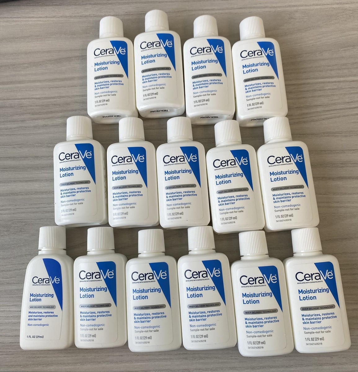 CERAVE MOISTURIZING LOTION 29ml/1oz TRAVEL SIZE Lot Of 15 | eBay