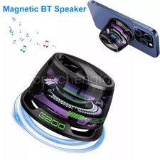 Magnetic Ultra-Portable LED Bluetooth Speaker G200 Wireless Speakers Mini RGB A