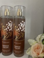 2 New COPPER FIELDS FRAGRANCE MIST BATH  BODY WORKS SPRAY